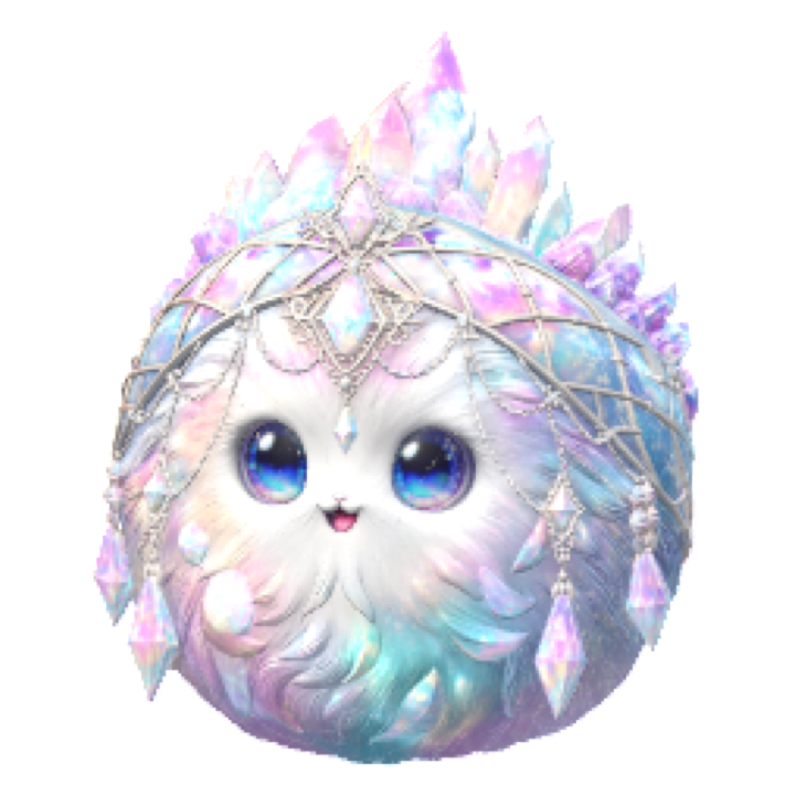 Crystal 3D Puffy karakteri