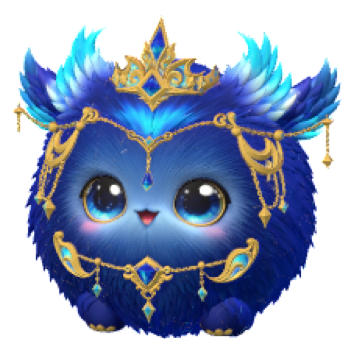 Ornate 3D Puffy karakteri