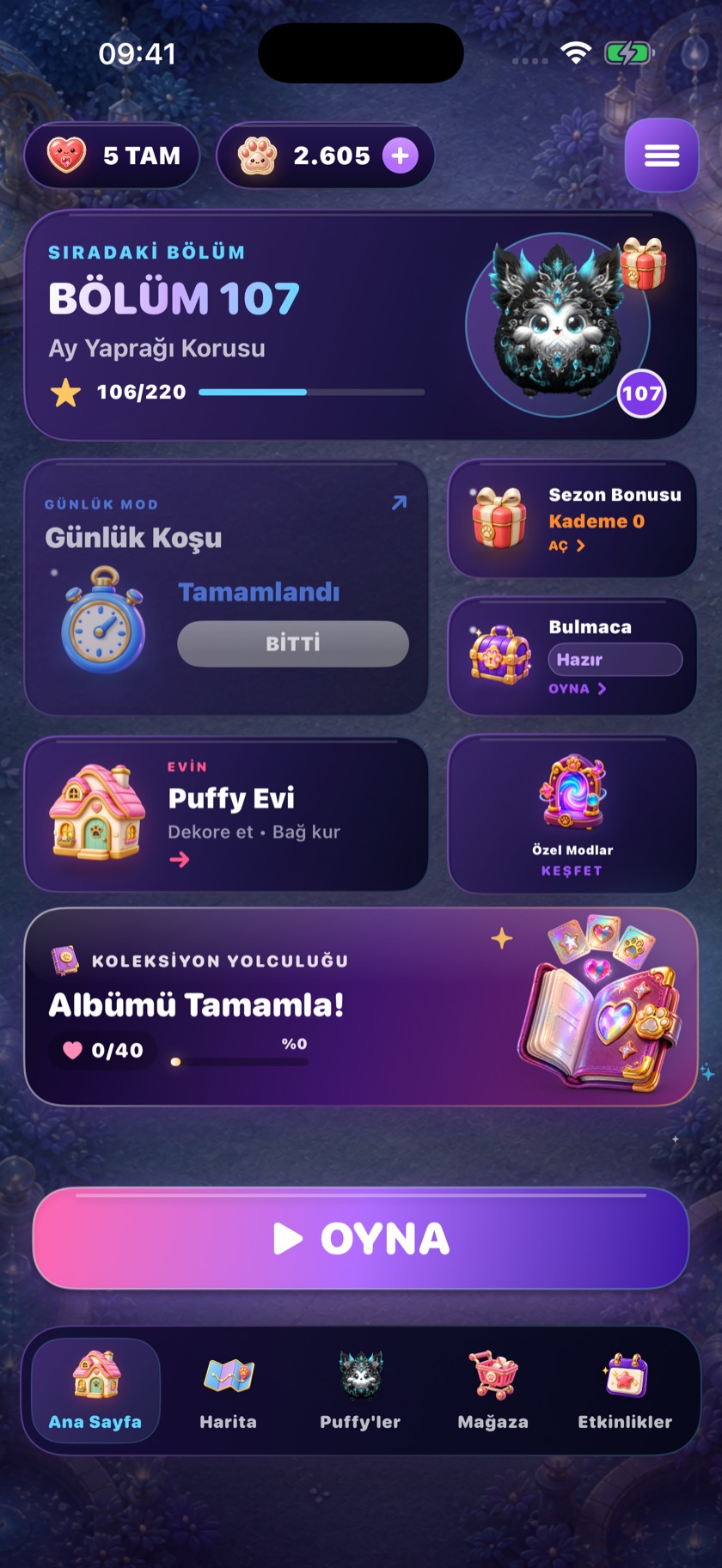 Puffy Toys ana oyun merkezi